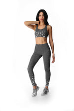 Load image into Gallery viewer, Leggings Silver stars

